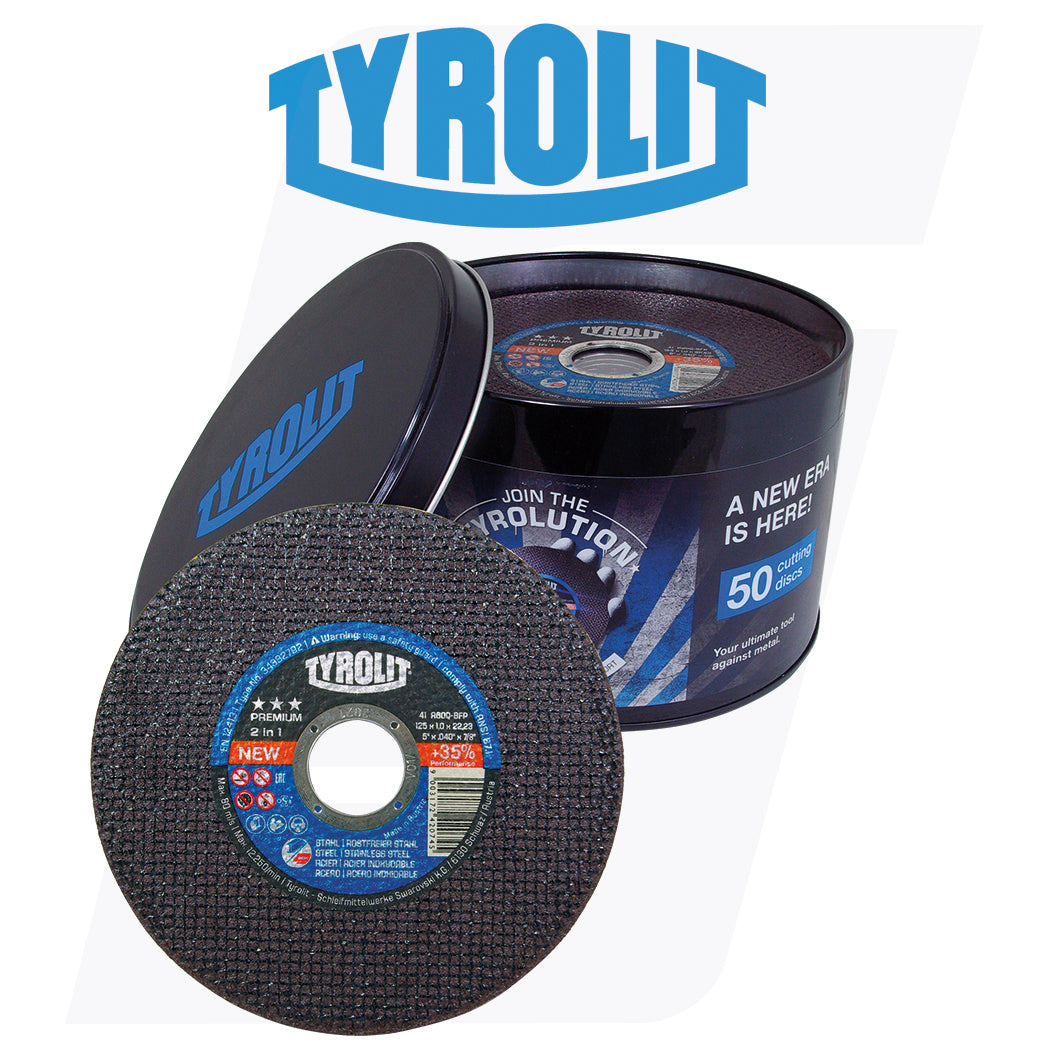 Blik 50st. doorslijpschijven premium 125x1,0